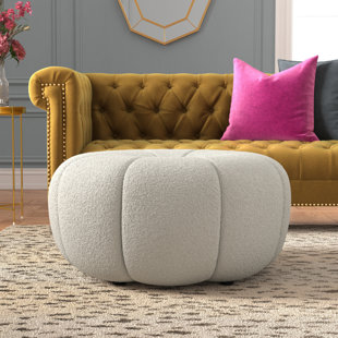 Elroy Sherpa Ottoman Wayfair